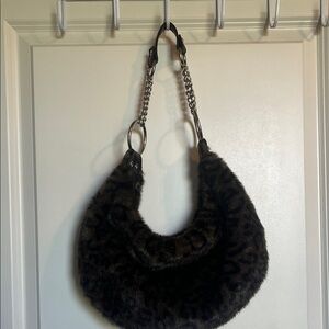 Y2K Leopard Print Bag